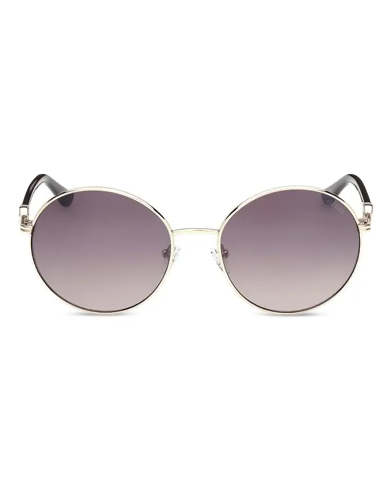 Guess round-frame sunglasses - Gold Gold