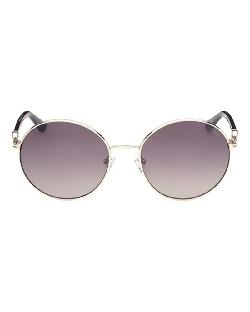 Guess round-frame sunglasses - Gold Gold