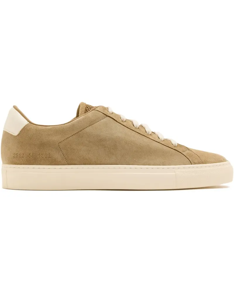 Common Projects Sneakers mit Wildledereinsätzen - Nude Nude