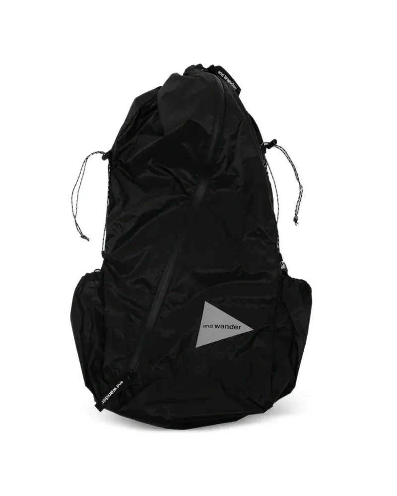 and wander Sil backpack - Schwarz Schwarz