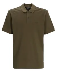 HUGO BOSS Poloshirt mit Logo-Stickerei Grün