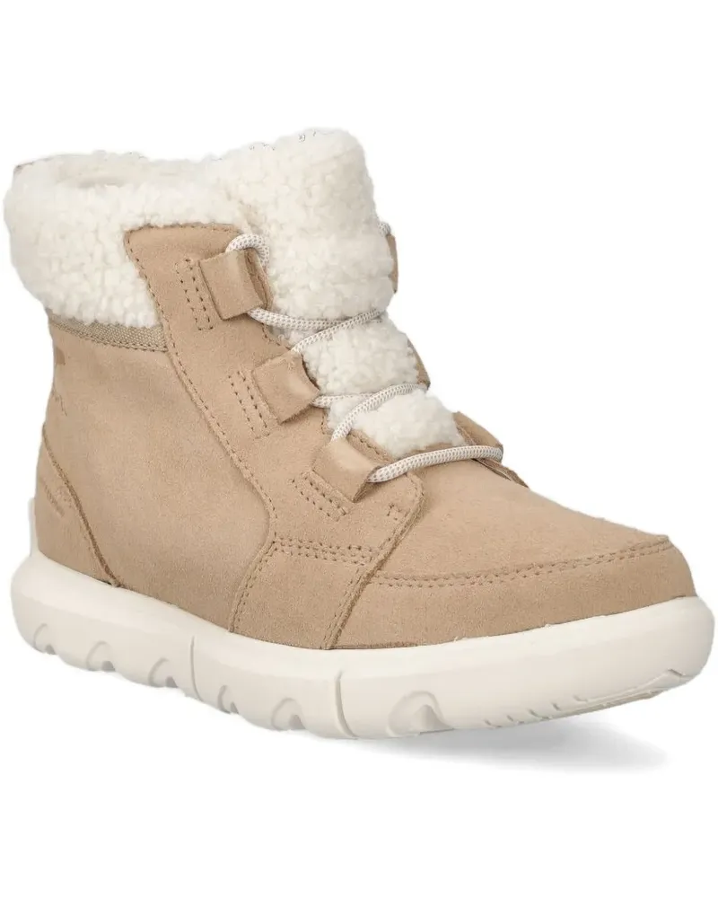Sorel Schnürstiefel mit Fleece-Futter - Nude Nude