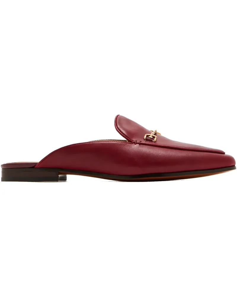Sam Edelman Linnie Mules mit Horsebit - Rot Rot