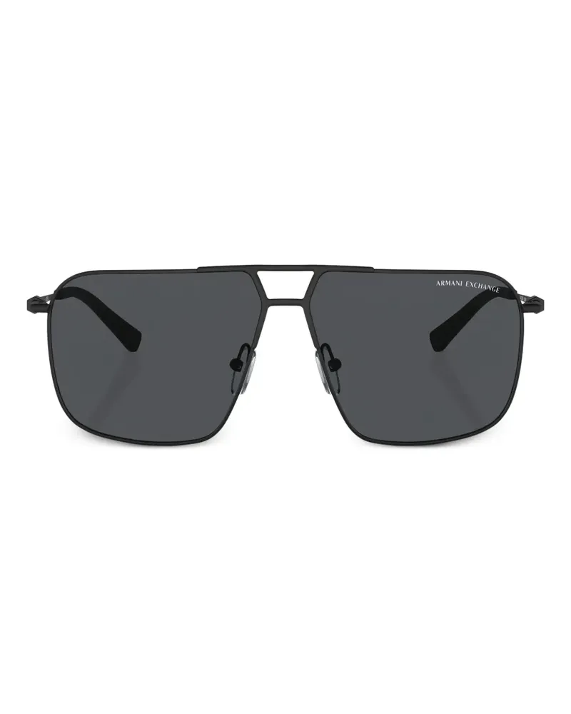 Armani Exchange Getönte Pilotenbrille - Schwarz Schwarz