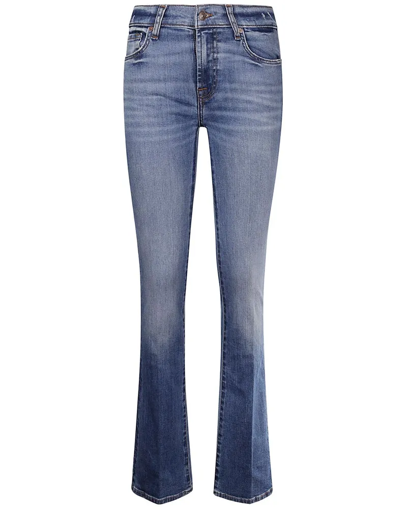 7 for all mankind Klassische Bootcut-Jeans - Blau Blau