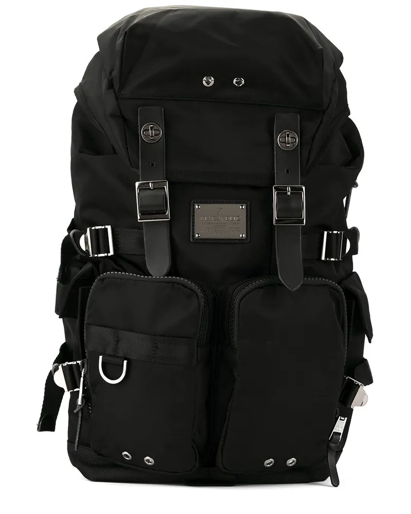 Makavelic Sierra Double Bottles' Rucksack - Schwarz Schwarz