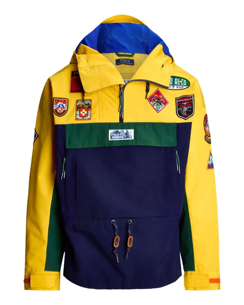 Ralph Lauren Jacke in Colour-Block-Optik - Gelb Gelb