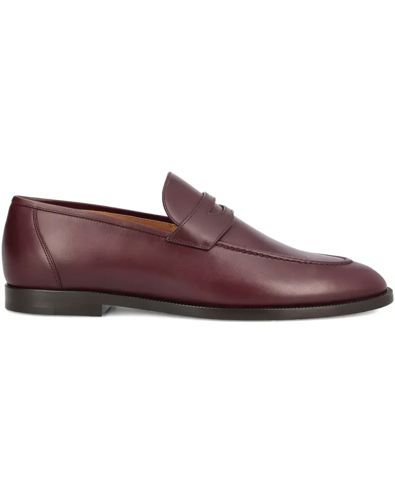 Loro Piana Klassische Penny-Loafer - Rot Rot