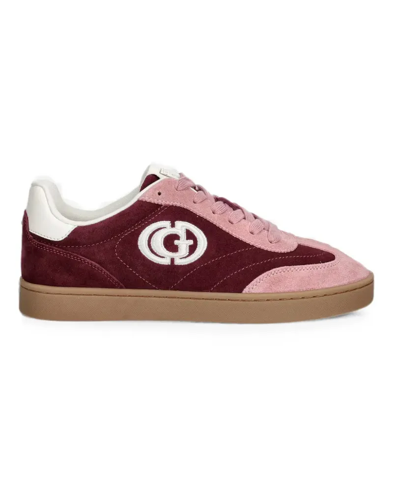 Guess logo-embroidered panelled sneakers - Rosa Rosa