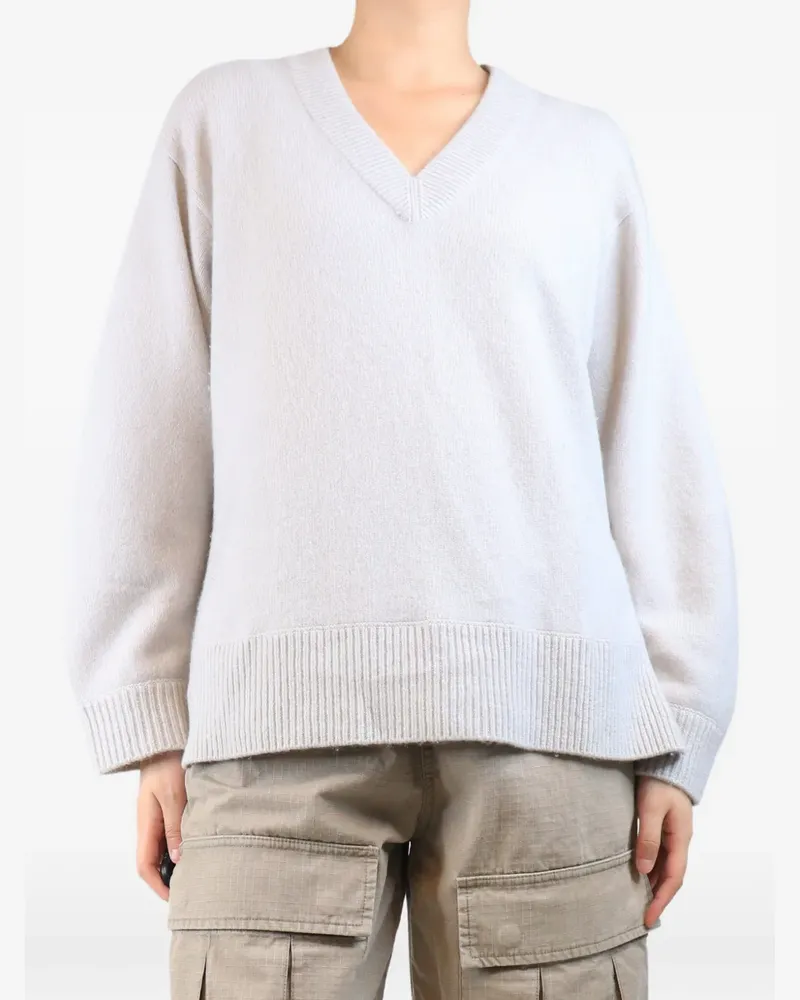Vince V-neck cashmere sweater - Grau Grau