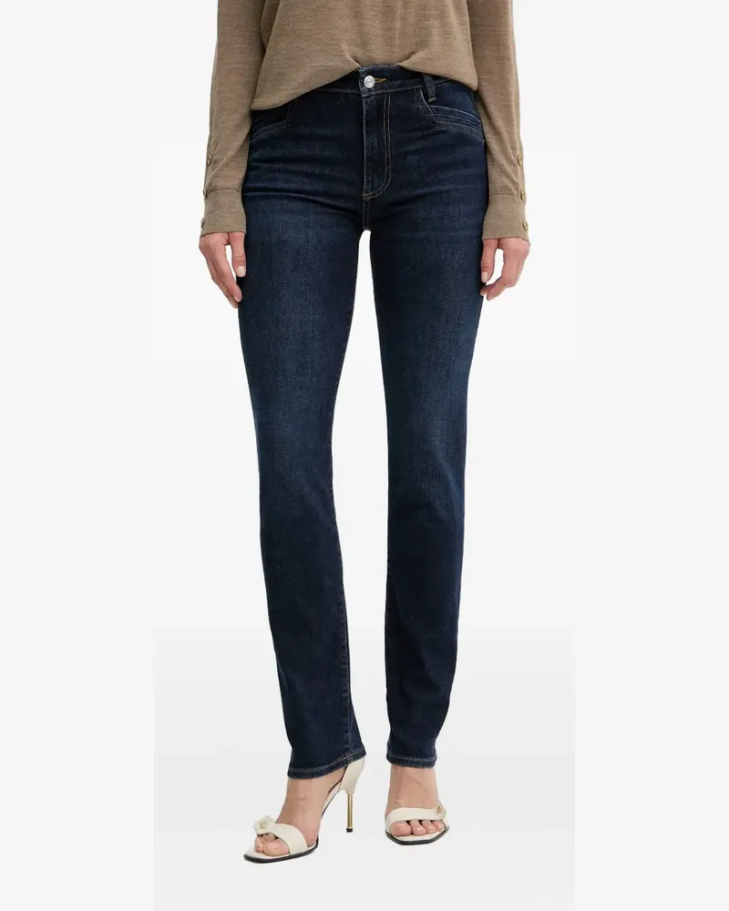 HUGO BOSS Jeans mit geradem Bein - Blau Blau