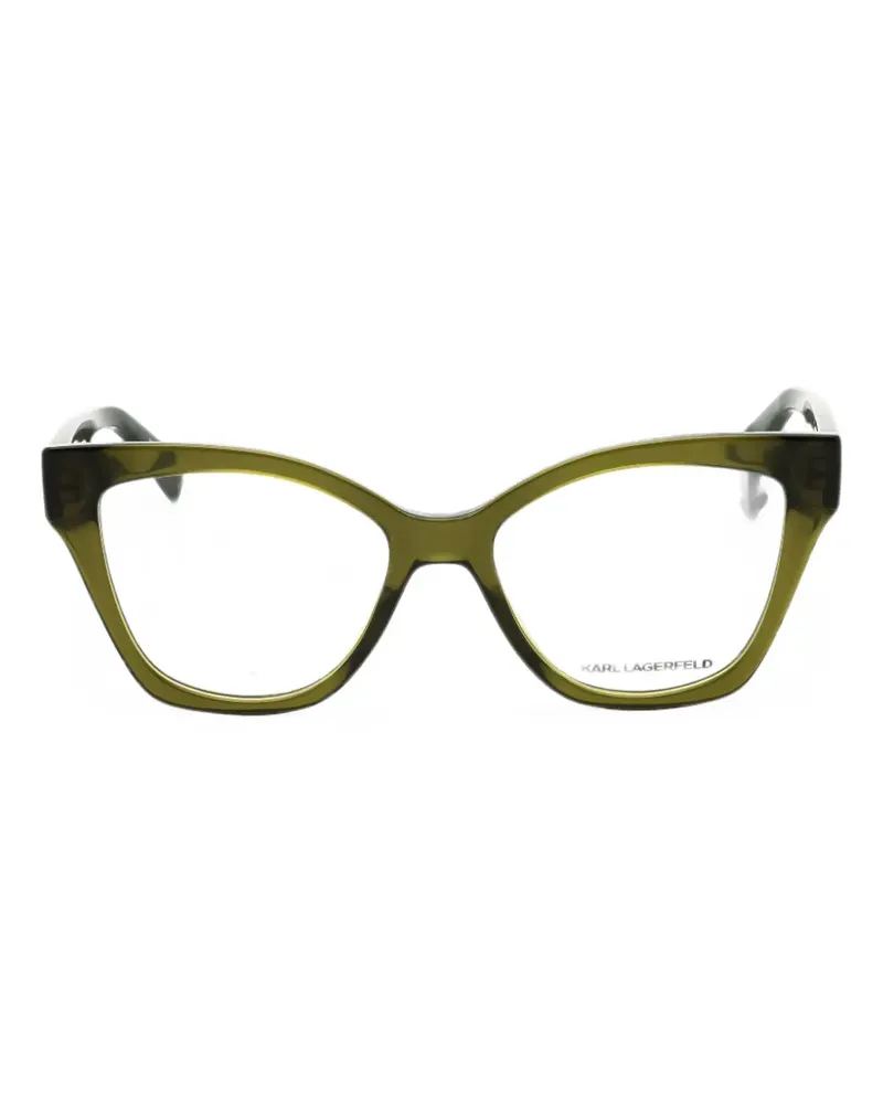 Karl Lagerfeld cat-eye frame glasses - Grün Grün