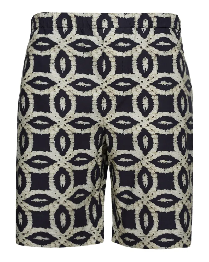 Meta Campania Collective elastic-waistband shorts - Schwarz Schwarz