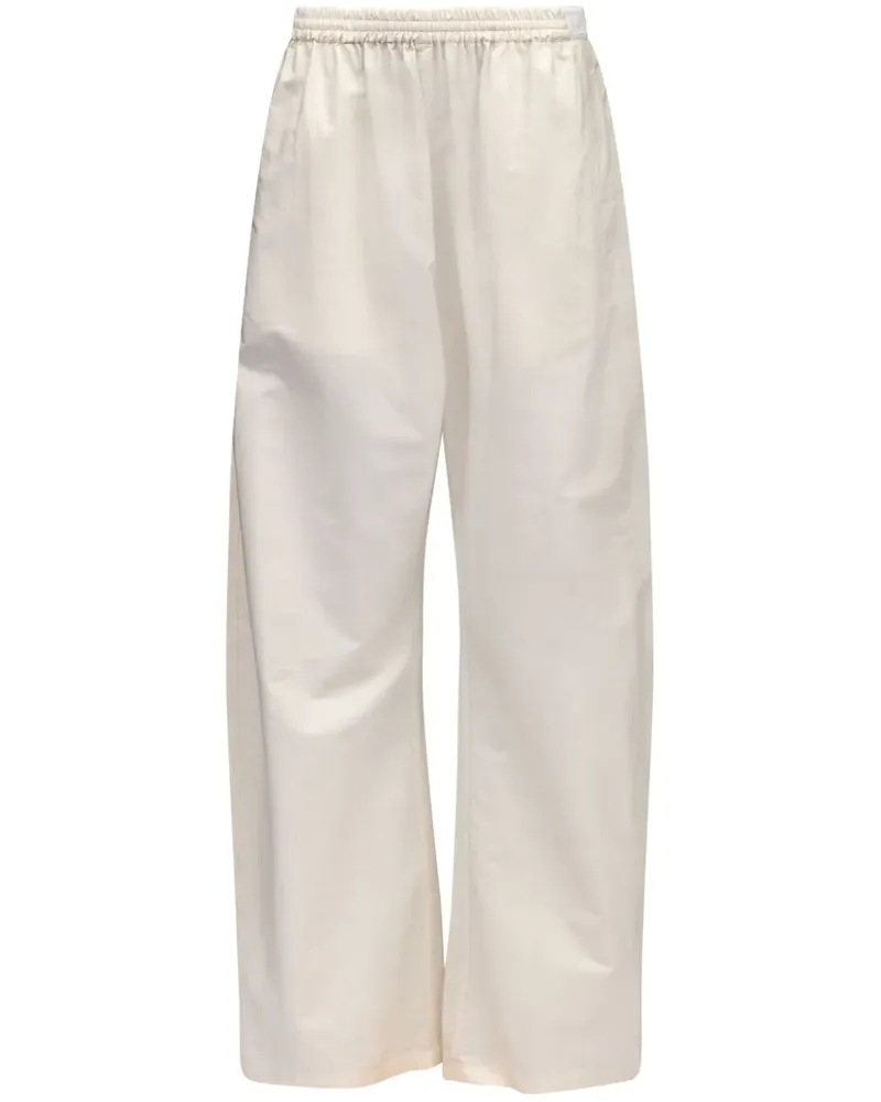 Maison Margiela Ausgestellte Hose - Weiß Weiß
