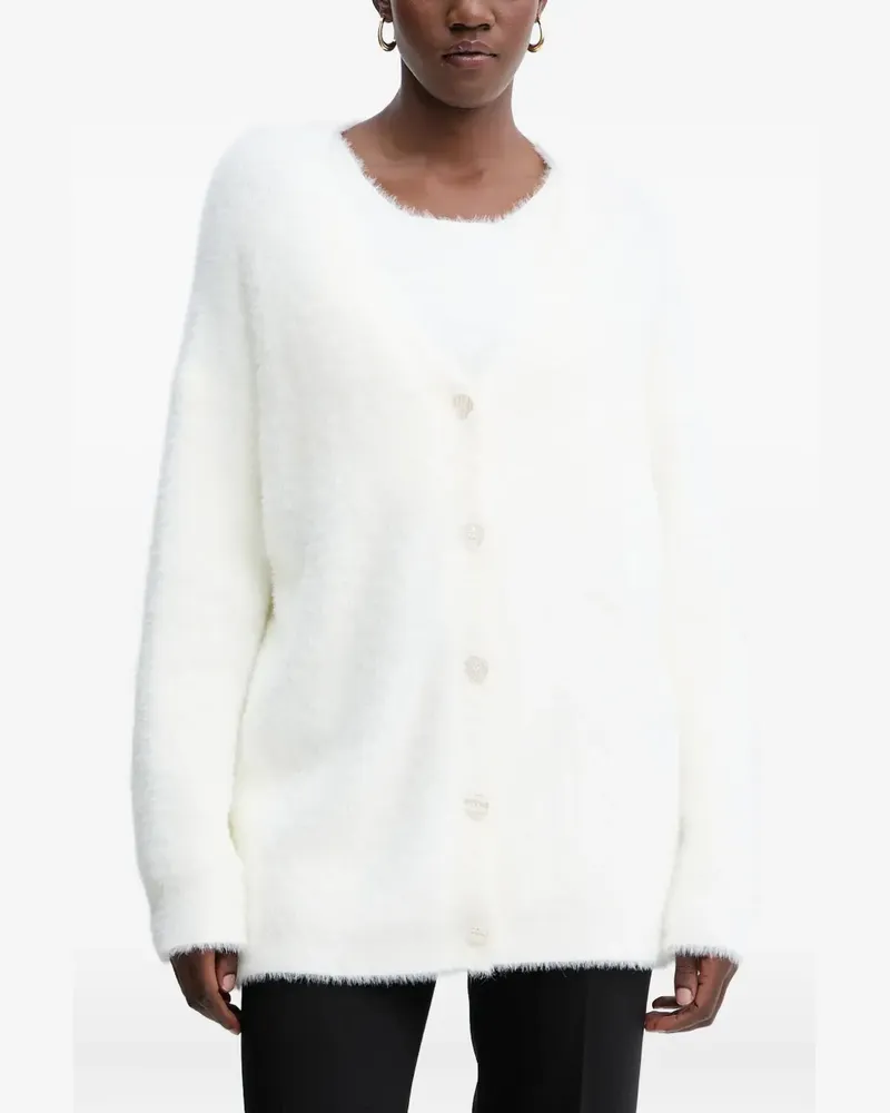 Guess Hailey Cardigan mit Knöpfen - Weiß Weiß