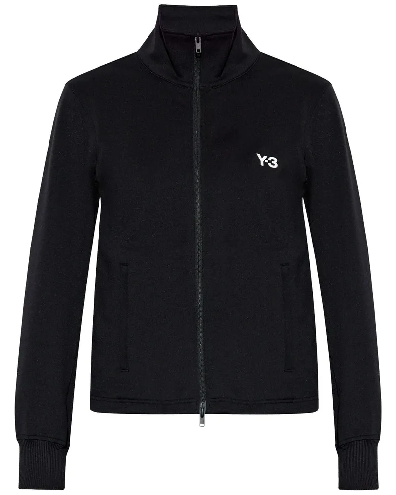 Y-3 Sweatshirt mit Reißverschluss - Schwarz Schwarz