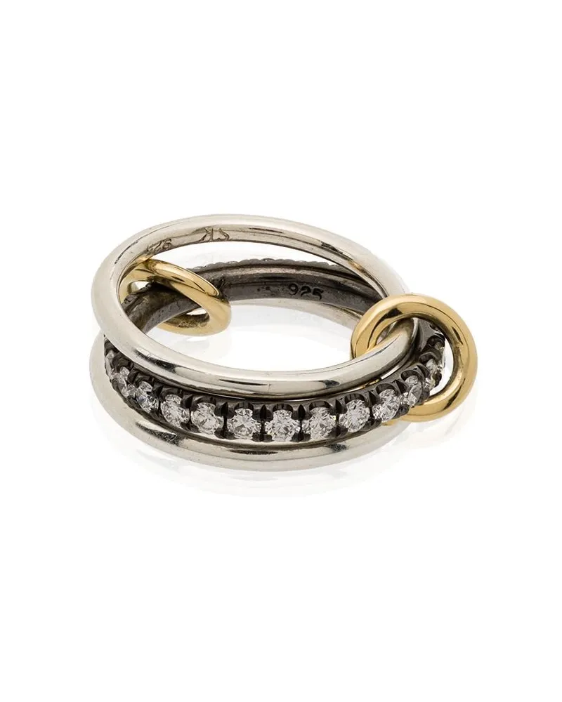 Spinelli Kilcollin Petunia' Ring mit Diamanten - Silber Silber