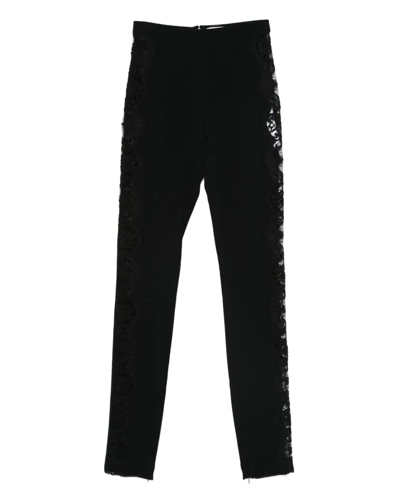 Stella McCartney Leggings mit Spitzendetail - Schwarz Schwarz