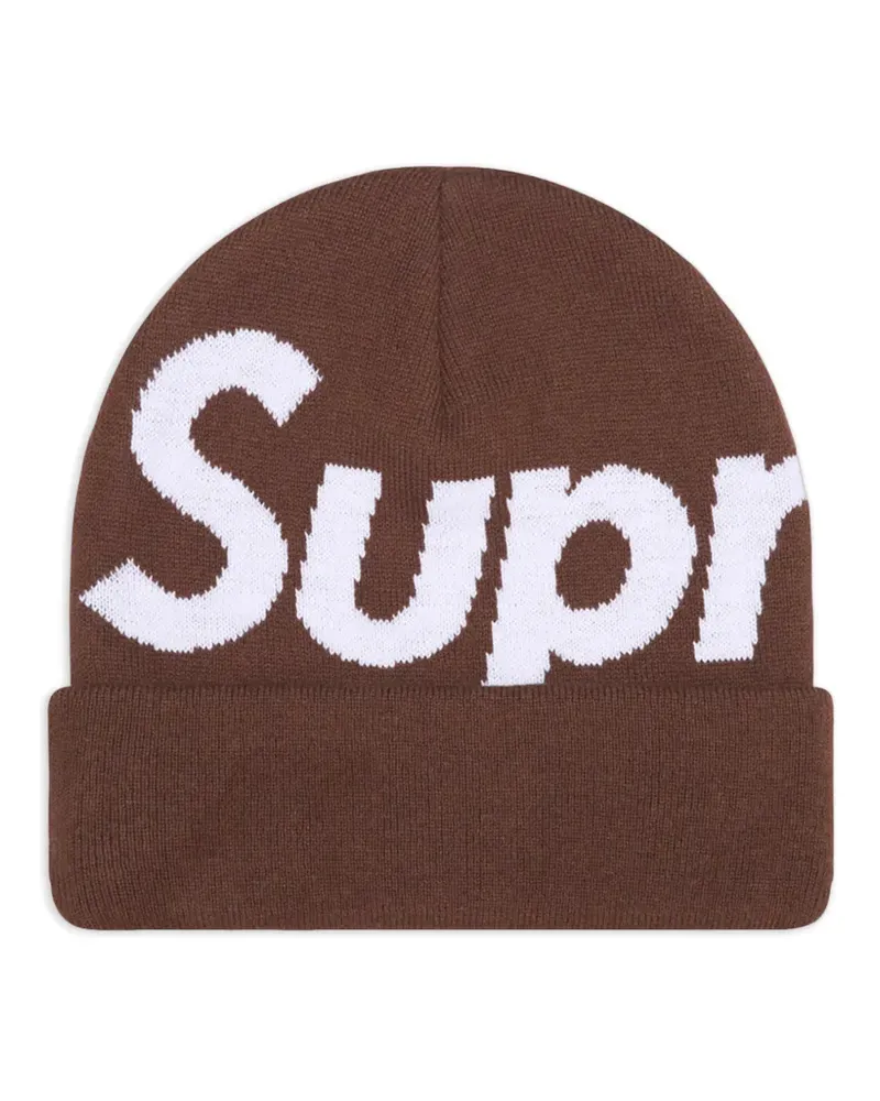 Supreme Being Beanie mit Logo - Braun Braun