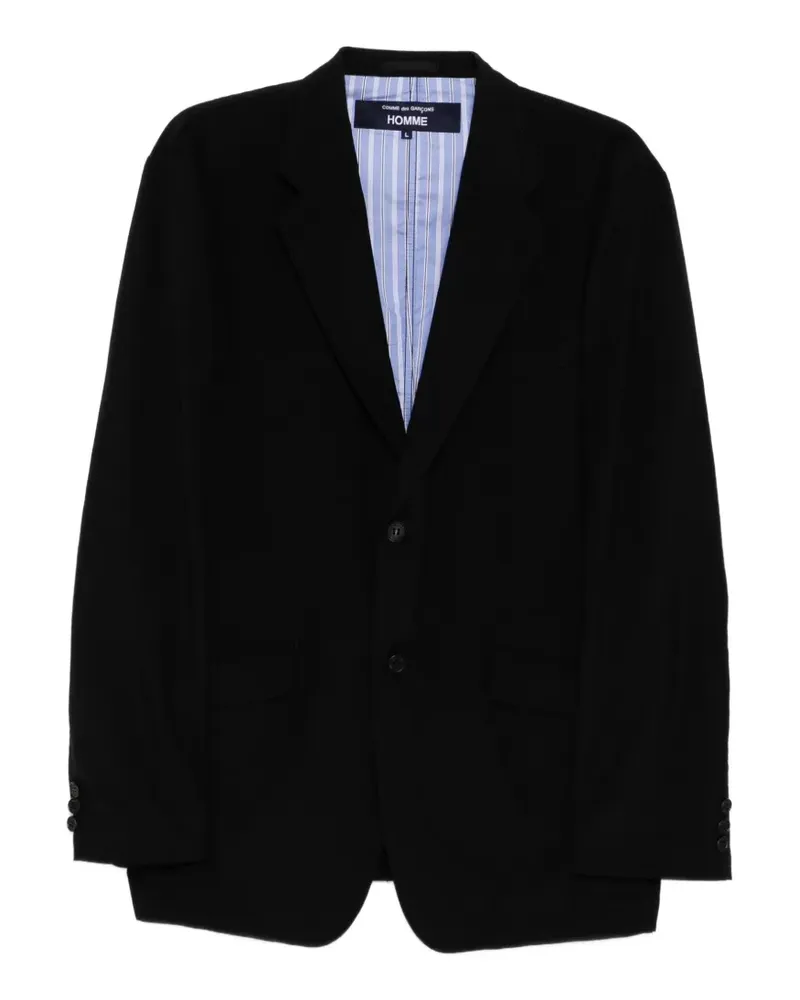 Comme des Garçons wool blazer - Schwarz Schwarz
