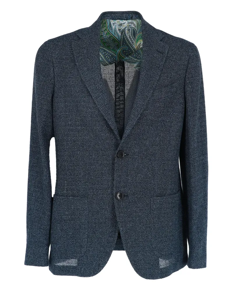Etro Roma Sakko mit zwei Knöpfen - Blau Blau