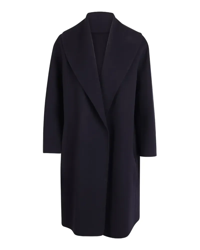 Max Mara Mantel mit Schalkragen - Blau Blau