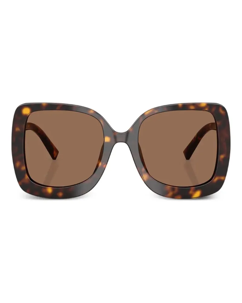Dolce & Gabbana Sonnenbrille in Schildpattoptik - Braun Braun