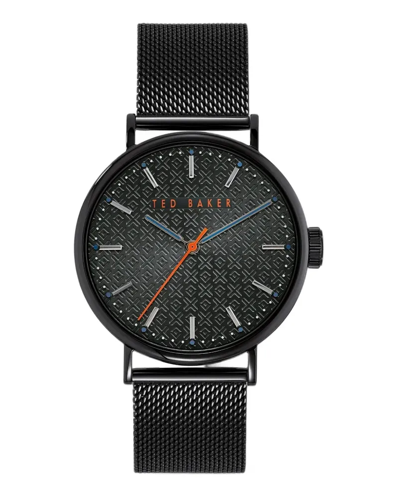 Ted Baker Mimosaa mesh-strap 41mm watch - Schwarz Schwarz