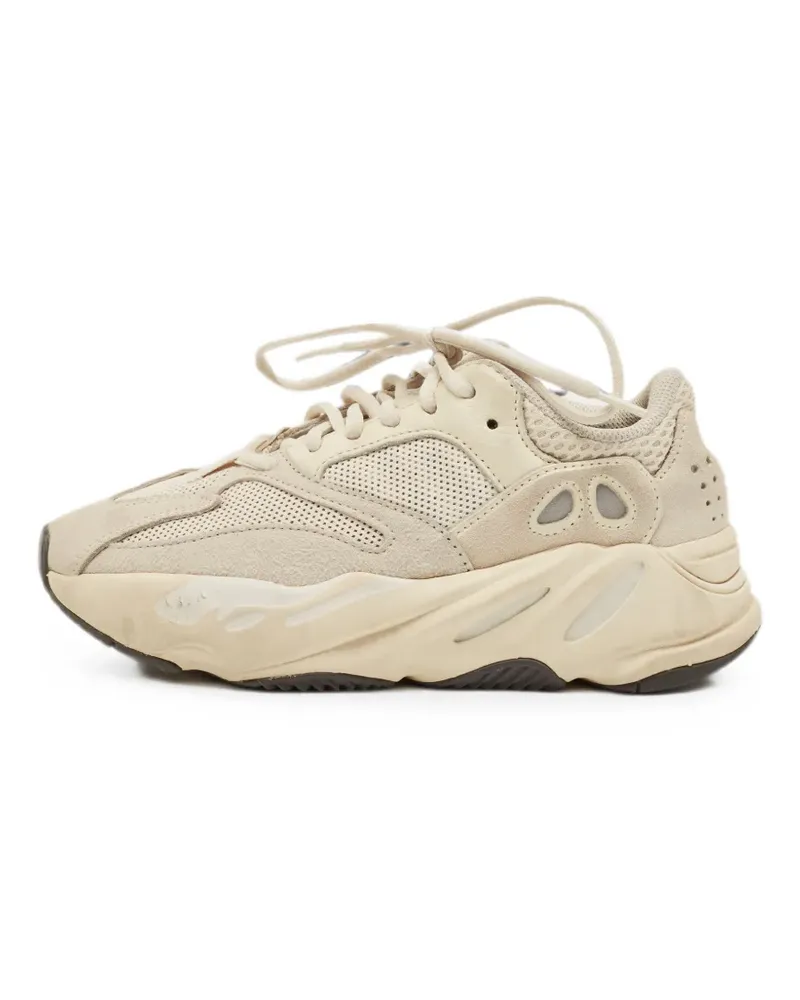 adidas Boost 700 lace-up suede sneakers - Nude Nude