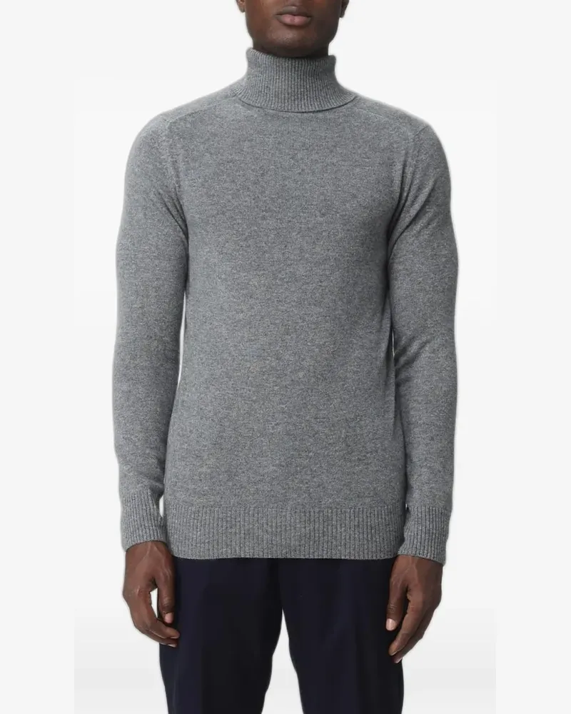 Emporio Armani roll-neck sweater - Grau Grau