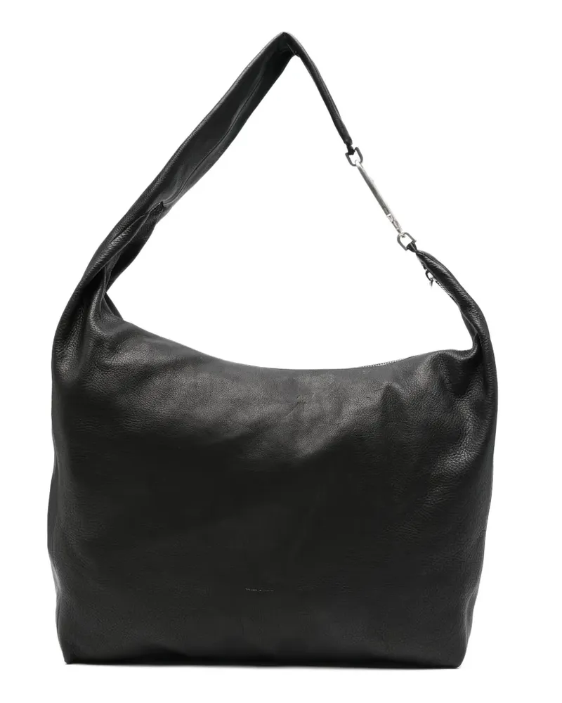 Rick Owens Schultertasche aus Leder - Schwarz Schwarz