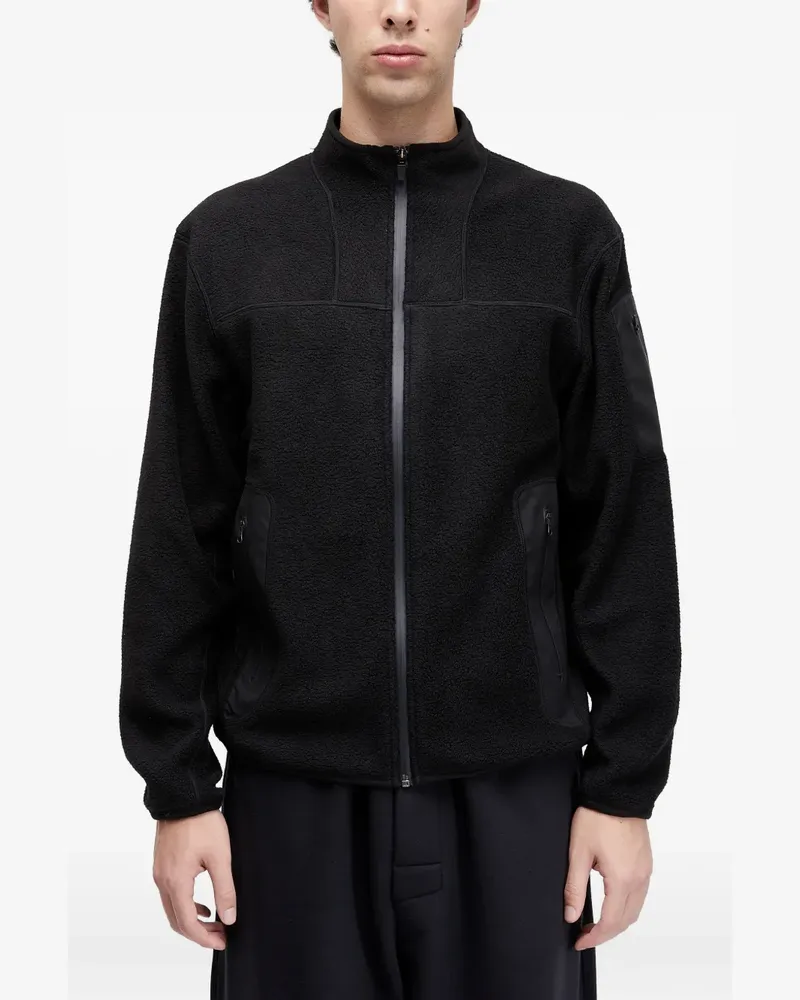 Osklen Fleecejacke mit Reißverschluss - Schwarz Schwarz