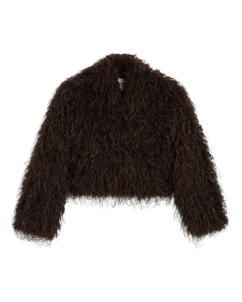 APPARIS Ginette Jacke aus Faux Fur - Braun Braun