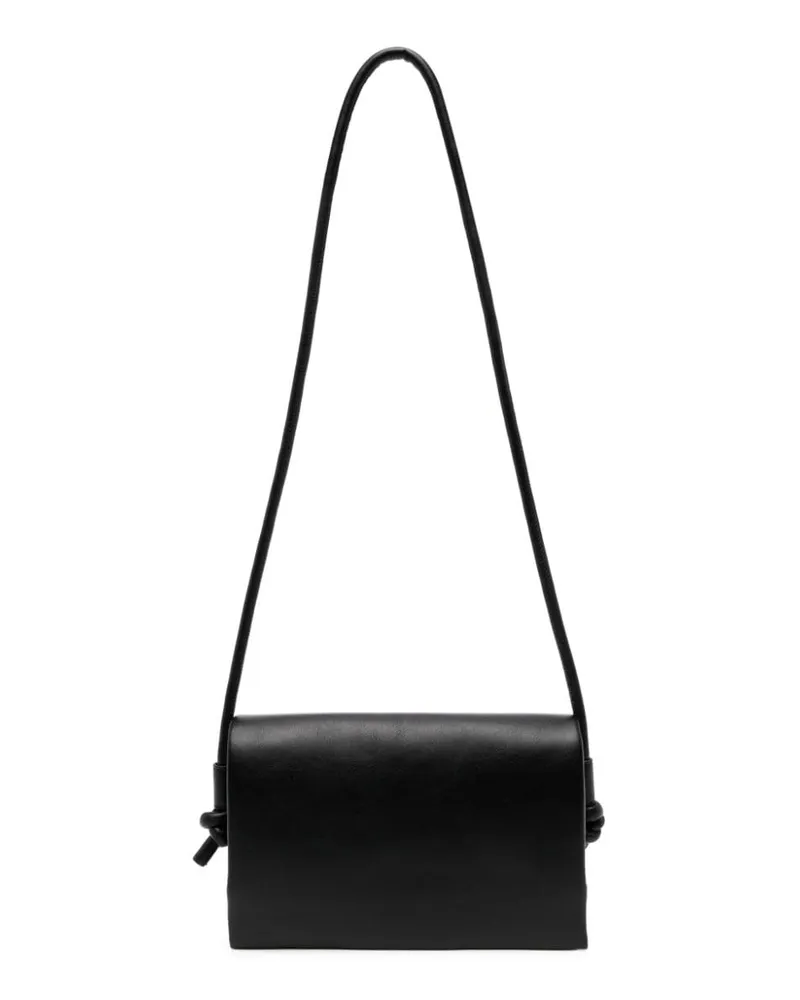 JNBY Schultertasche aus Leder - Schwarz Schwarz