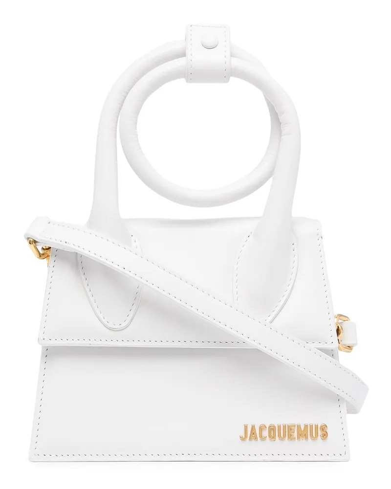 Jacquemus Le Chiquito Noeud Handtasche - Weiß Weiß