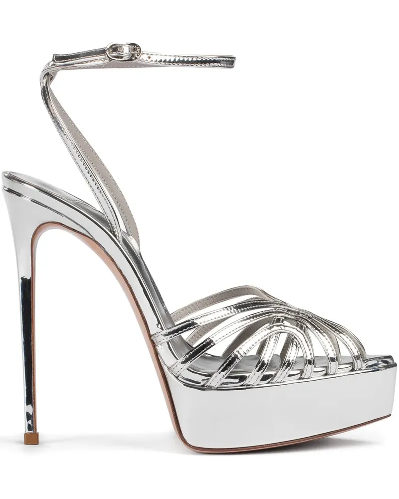 Le Silla Embrace Sandalen 140mm - Silber Silber