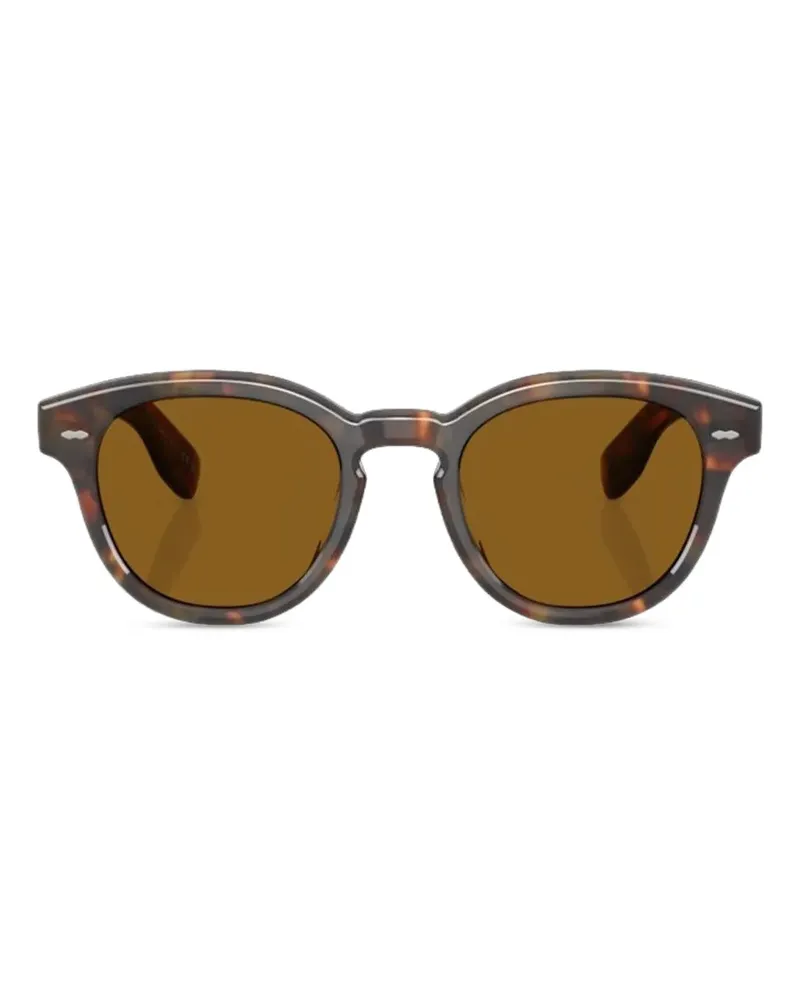 Oliver Peoples Runde Cary Grant Sonnenbrille - Braun Braun