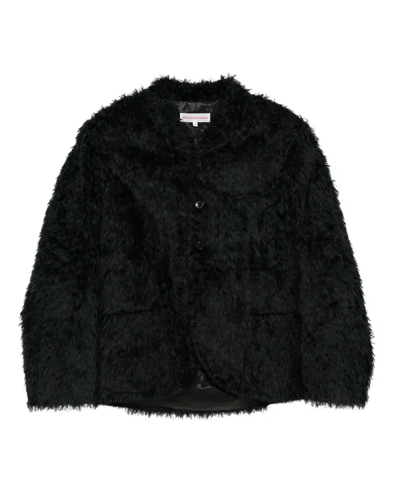 Walter van Beirendonck Kastiges Sakko - Schwarz Schwarz