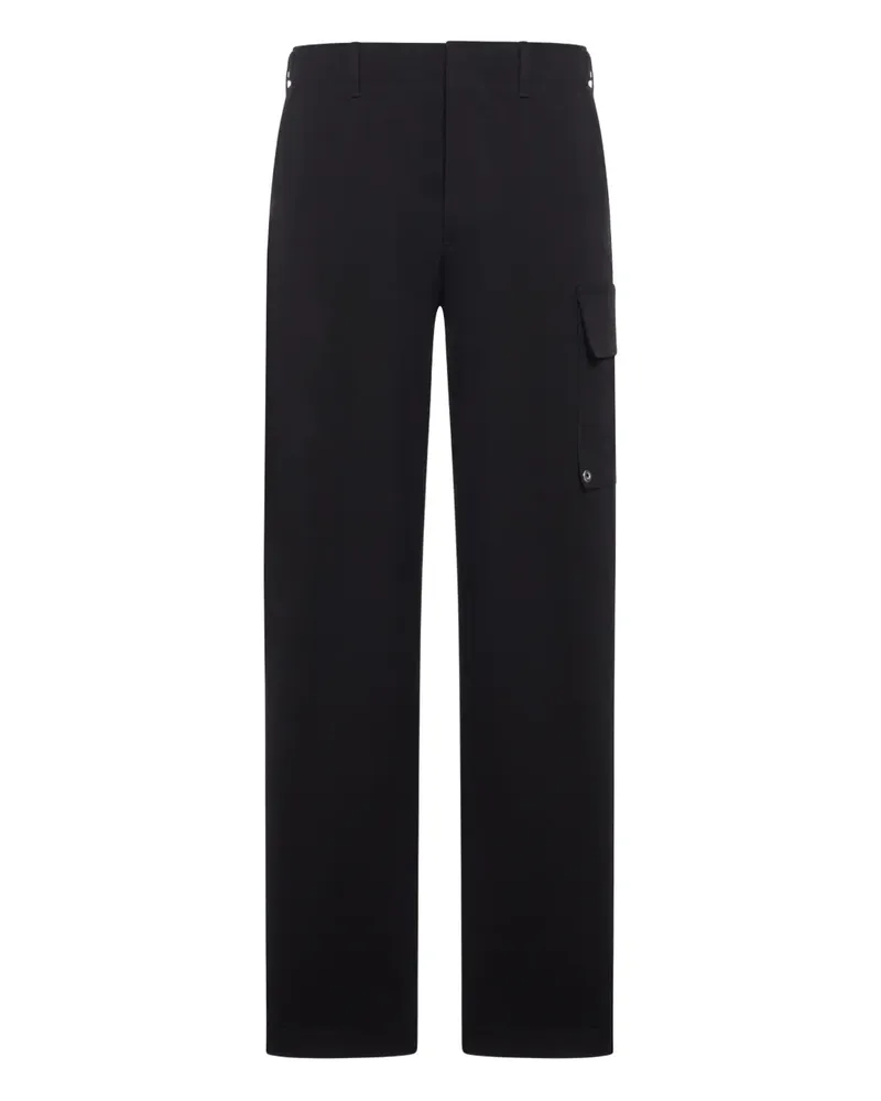 Fendi gabardine trousers - Schwarz Schwarz