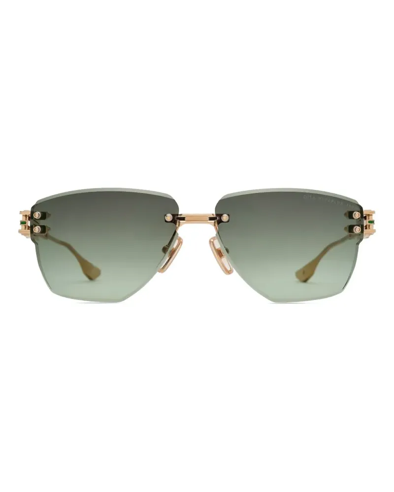 DITA Geometrische Sonnenbrille - Gold Gold