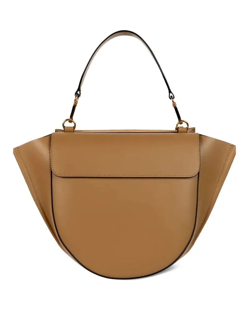 WANDLER Mittelgroßer Tote Bag aus Kalbsleder - Braun Braun