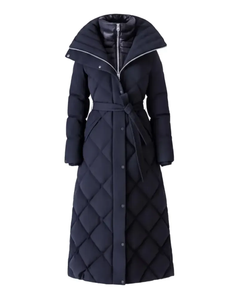 Mackage Laurella diamond-quilted belted coat - Schwarz Schwarz