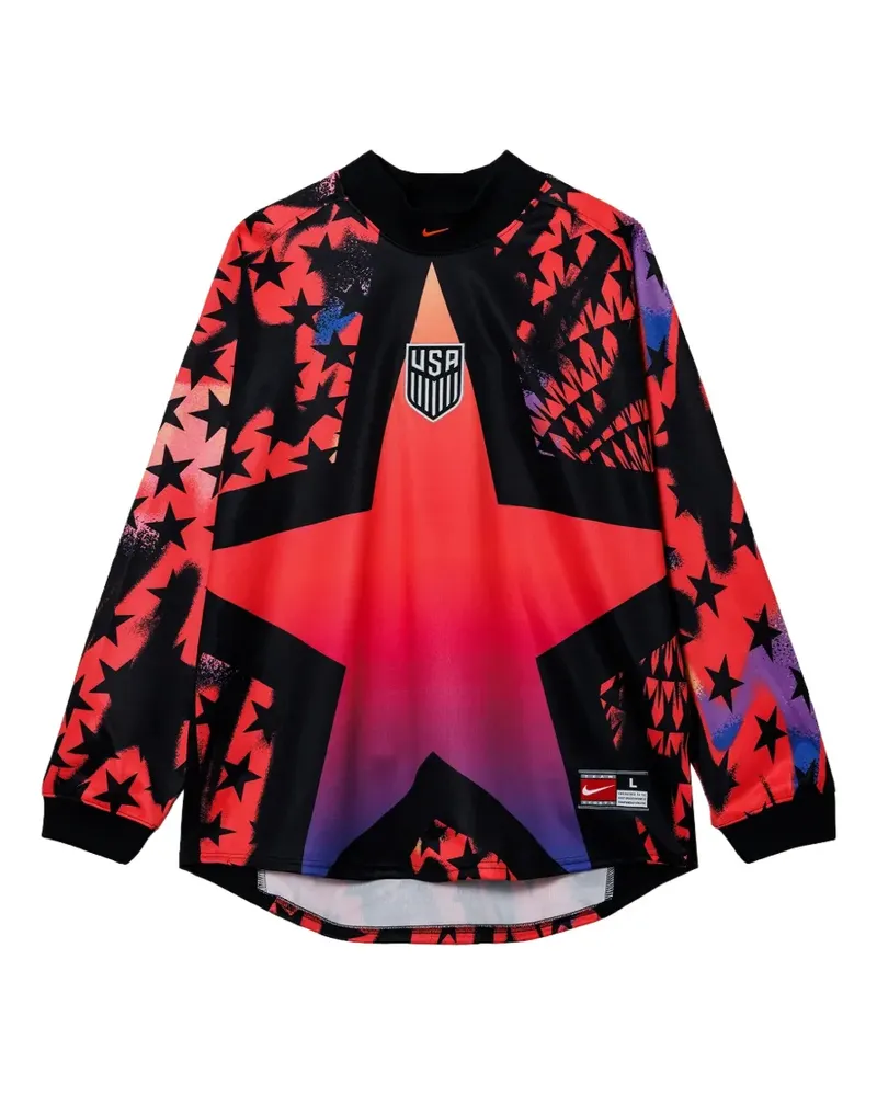Nike Fußballtrikot mit Stern-Print - Rot Rot