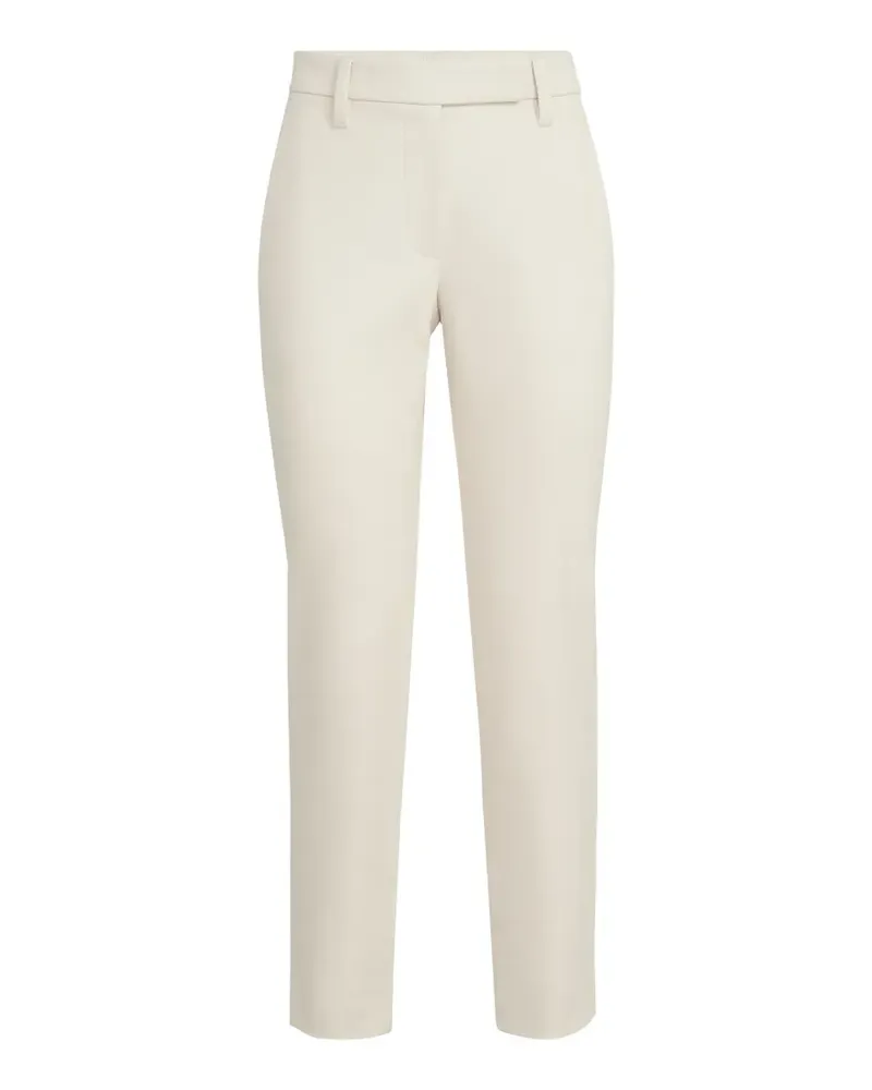 Brunello Cucinelli Cover Hose mit Slim-Fit - Weiß Weiß