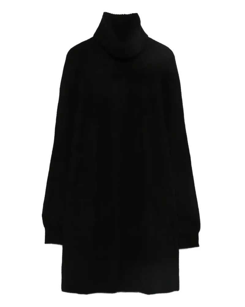 Liu Jo Kleid aus Wolle - Schwarz Schwarz