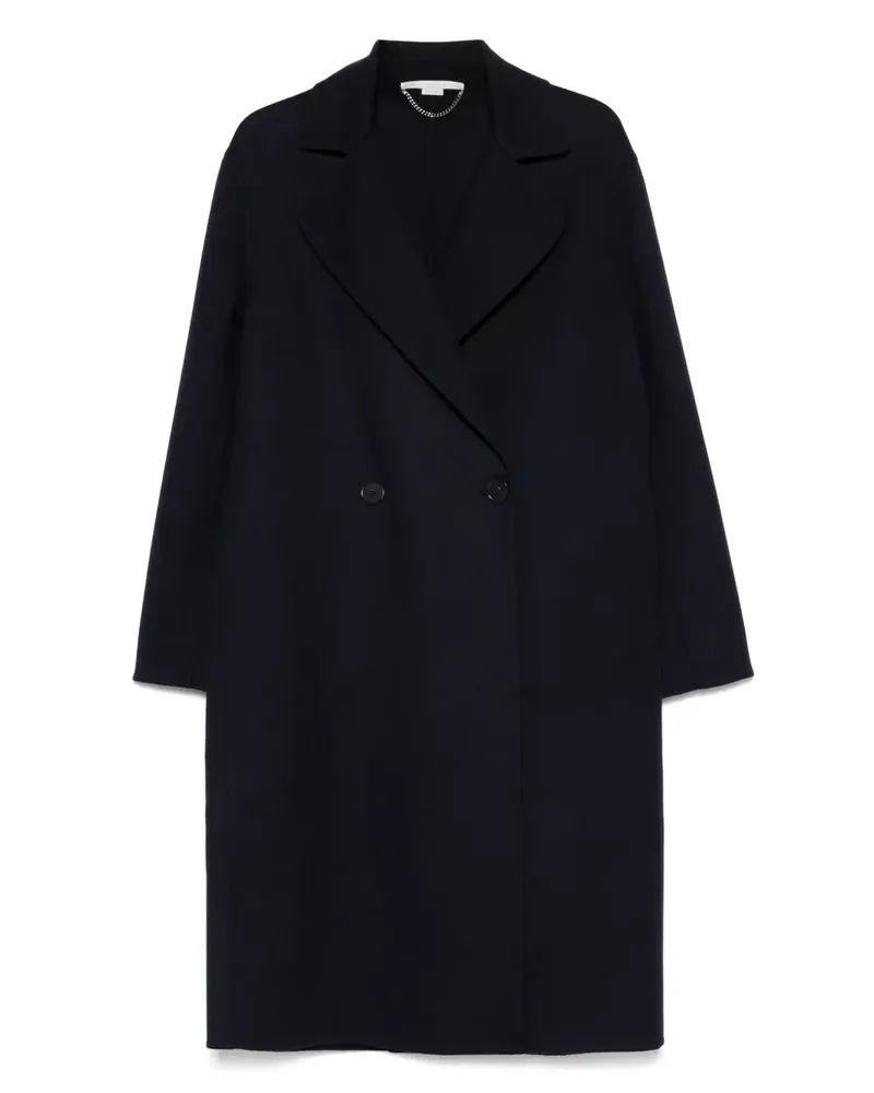 Stella McCartney Doppelreihiger Mantel - Blau Blau