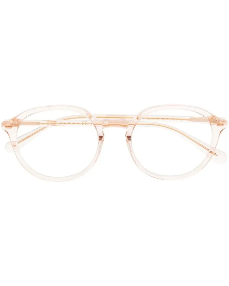 Gucci Brille mit Logo - Rosa Rosa