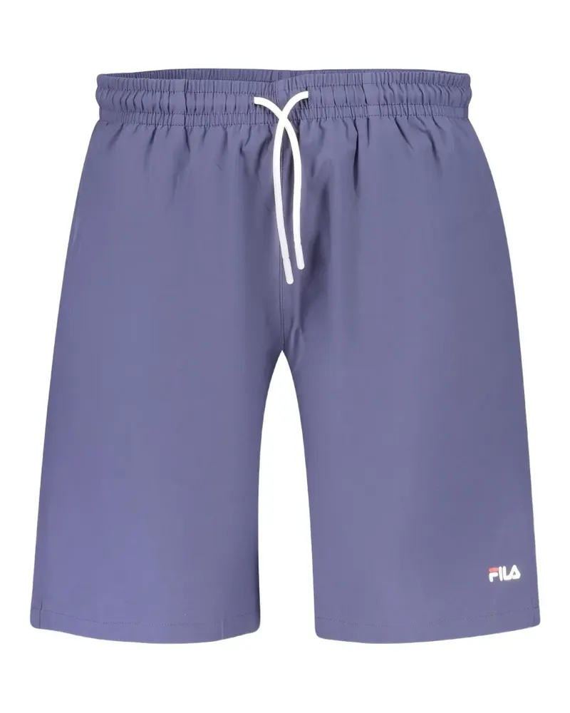 Fila Tinelli Shorts mit Kordelzug und Logo-Print - Blau Blau