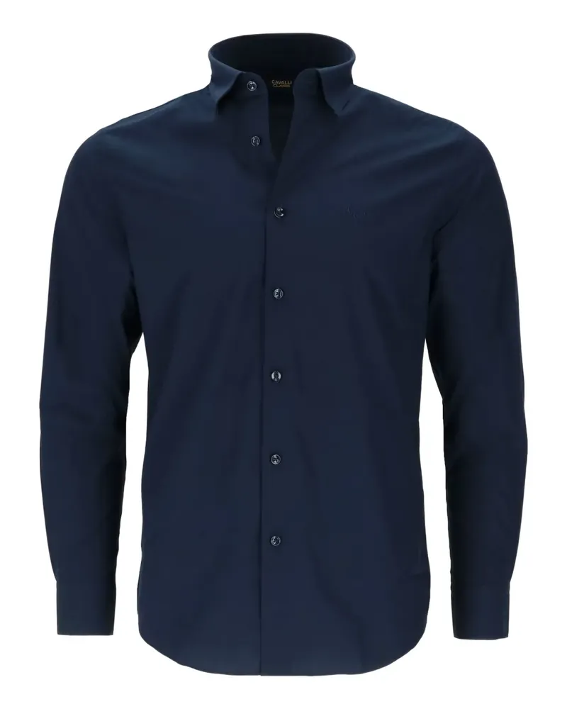 Roberto Cavalli Langärmeliges Hemd - Blau Blau