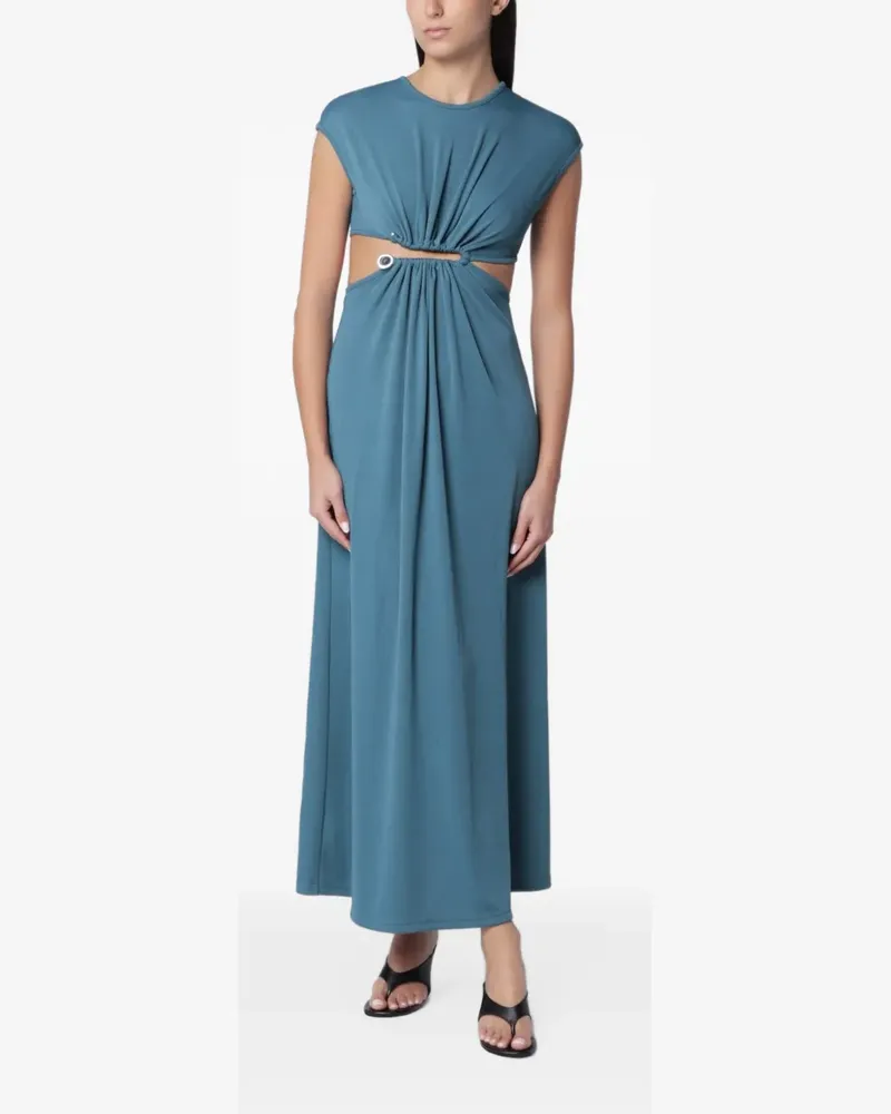 Christopher Esber Droplet Crystal maxi dress - Blau Blau